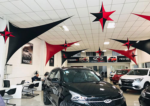 DECORAÇÃO PARA CONCESSIONÁRIAS DE AUTOMÓVEIS DECORAÇÃO PARA CONCESSIONÁRIAS DE AUTOMÓVEIS