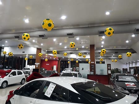 Decoração para concessionárias copa do mundo Decoração para concessionárias copa do mundo
