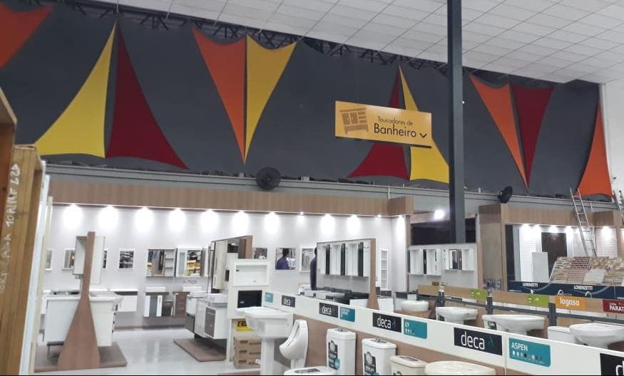Decoração de tecido para evento Decoração de tecido para evento